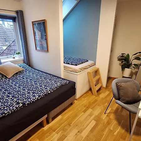 Διαμέρισμα Penthouse With Panoramic Fjord Views - Private Terrace In Center